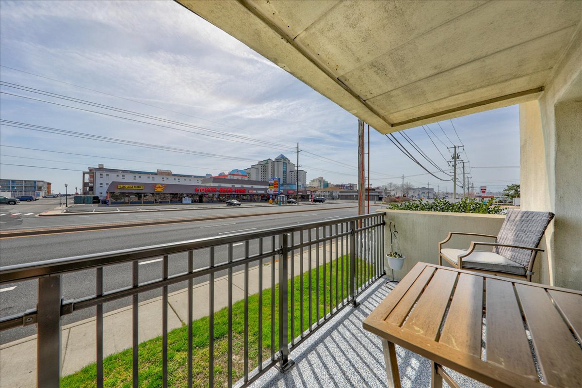 Slip out to your Private Porch & enjoy all Ocean City has to offer!