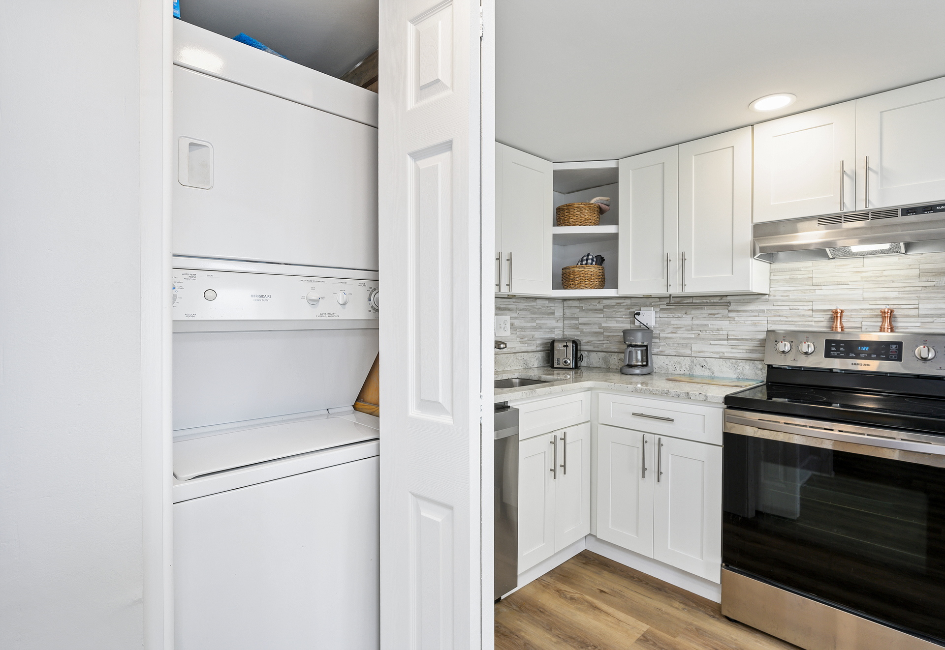 The convenient Washer/Dryer