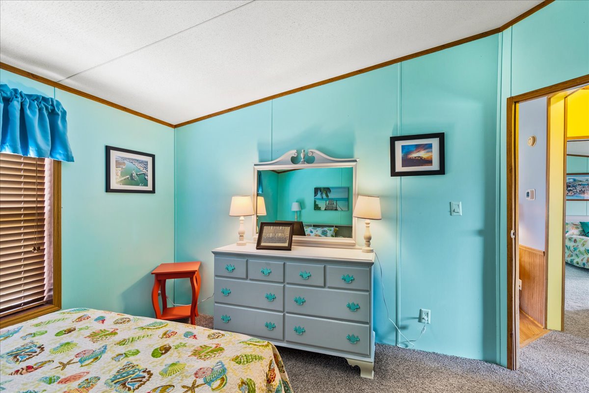 Bright and Beachy Furnishings throughout....