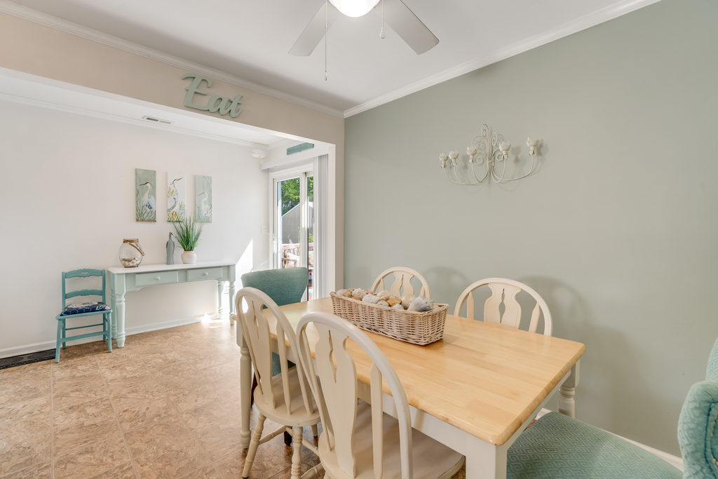 Serene Coastal Colors throughout.