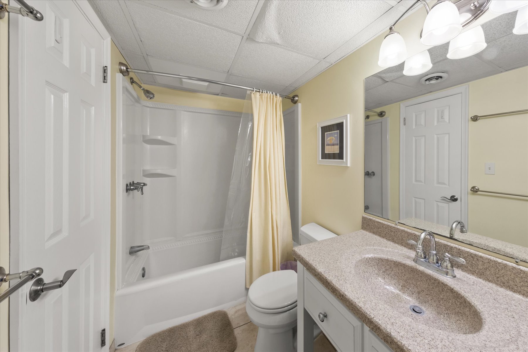 Enjoy the Full Bath with a Shower/Tub Combo!