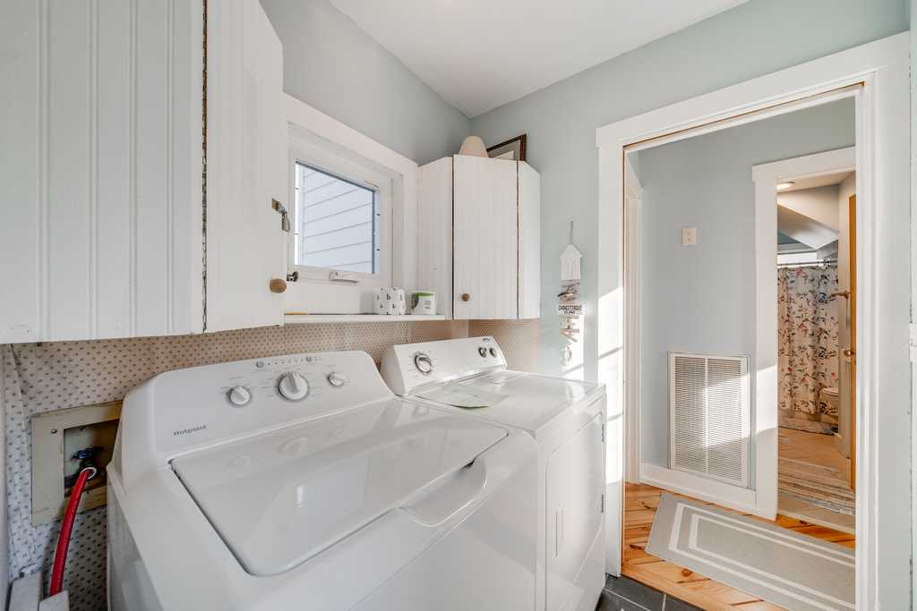 Utility Room with Full Size Washer and Dryer are also on the 1st Floor.