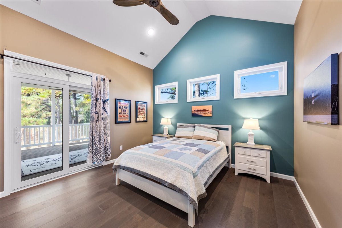 A serene and peaceful Retreat with Deck Access.