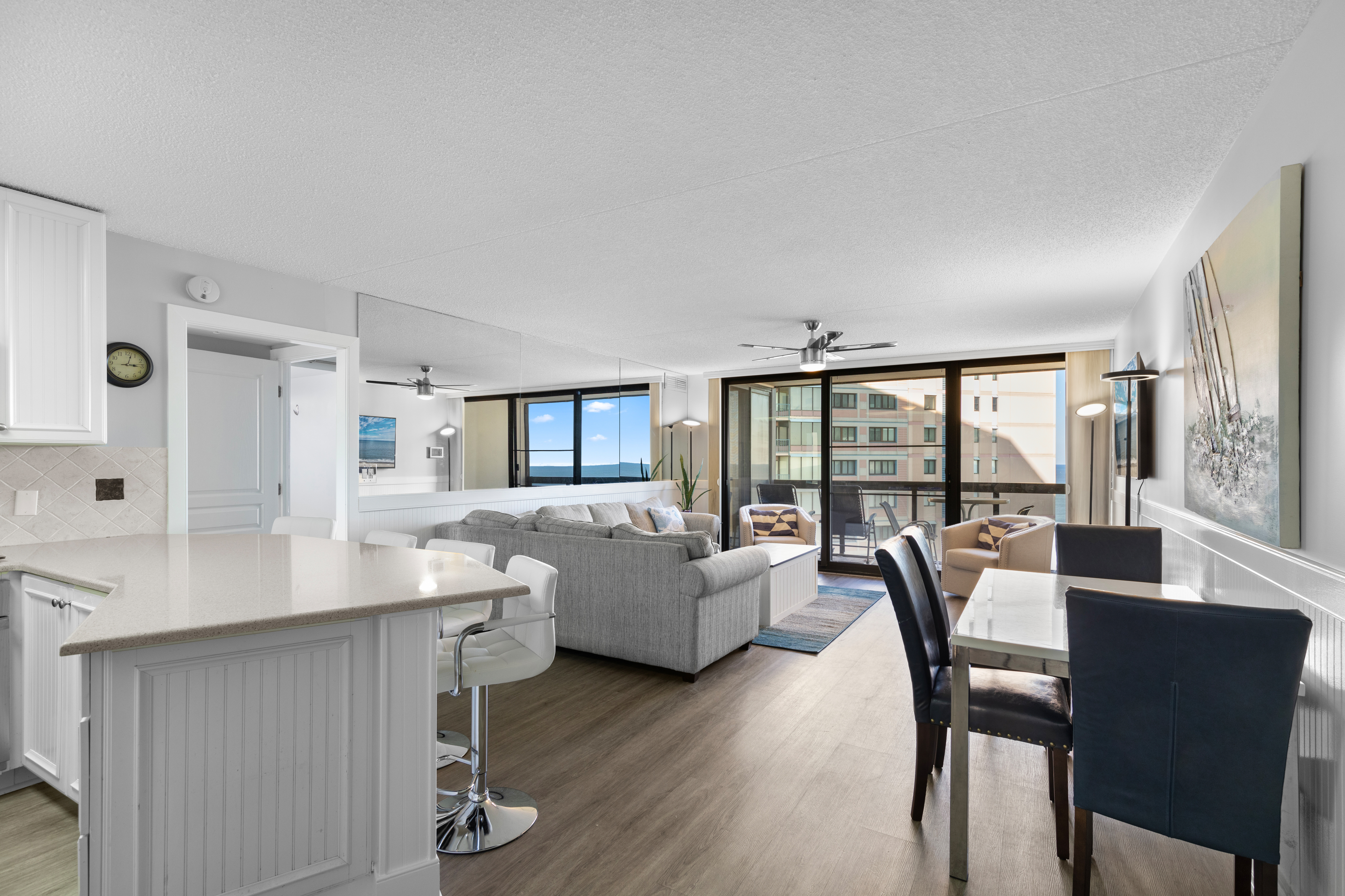 The open floor plan of this home keeps the whole family connected.