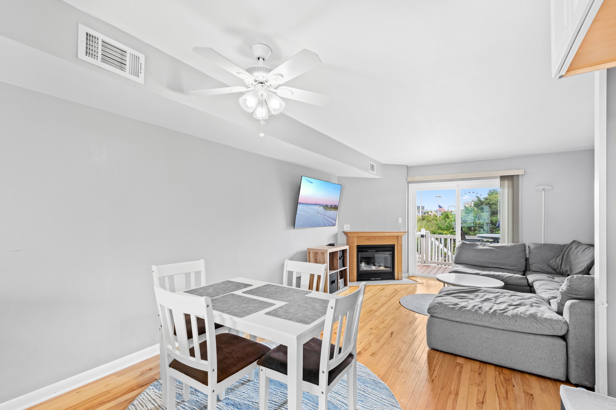 Enjoy a home cooked meal at the Dining Table.