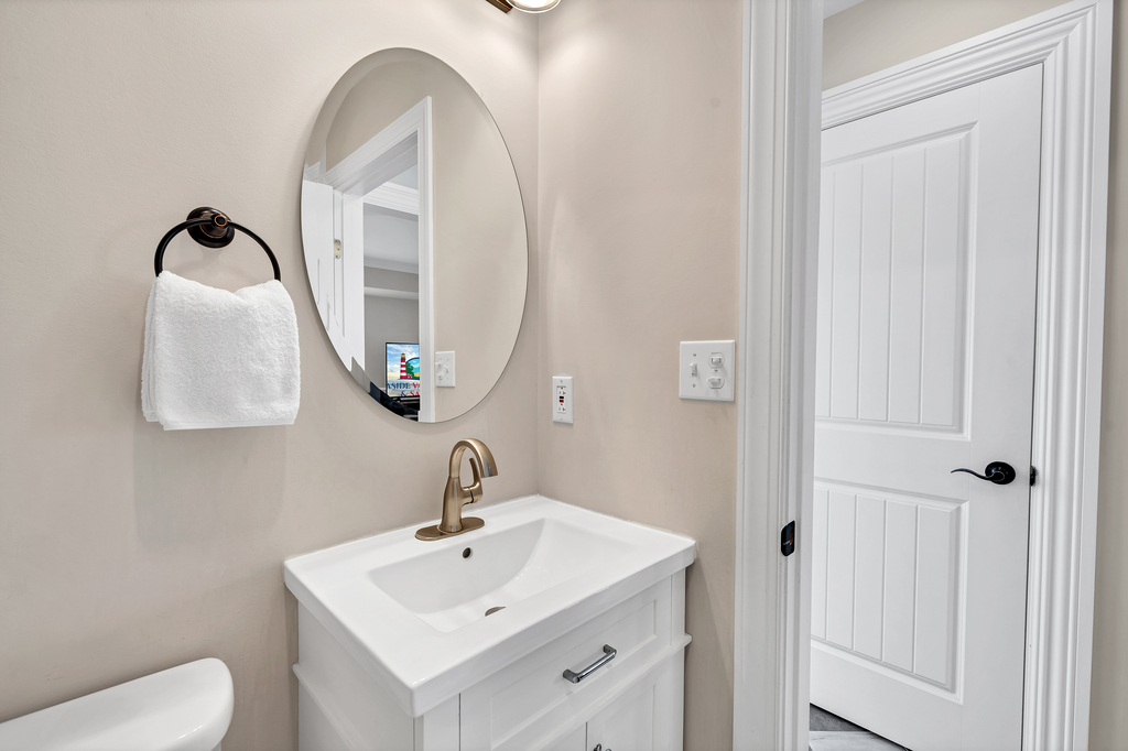 Convenient Full Bath off Living Area.....