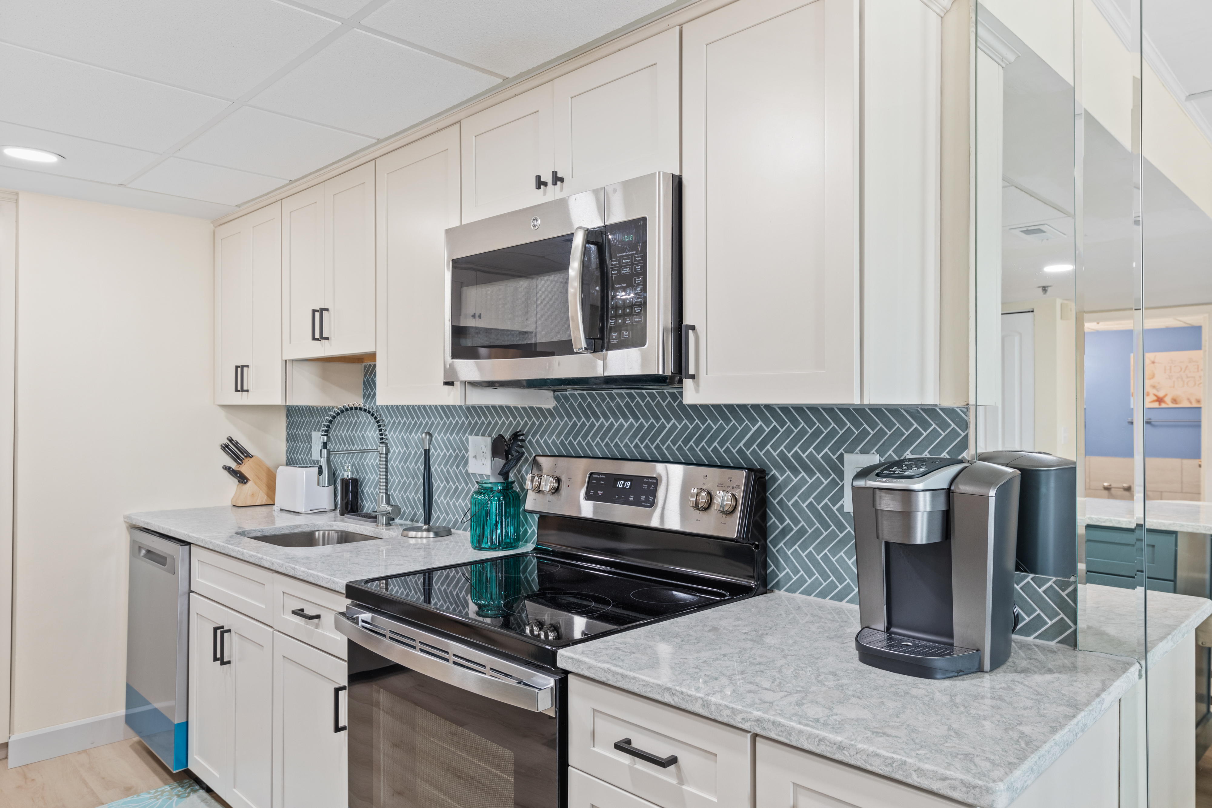 The Kitchen will please the Chef in your family - well-stocked with all you need to make mealtime a breeze.