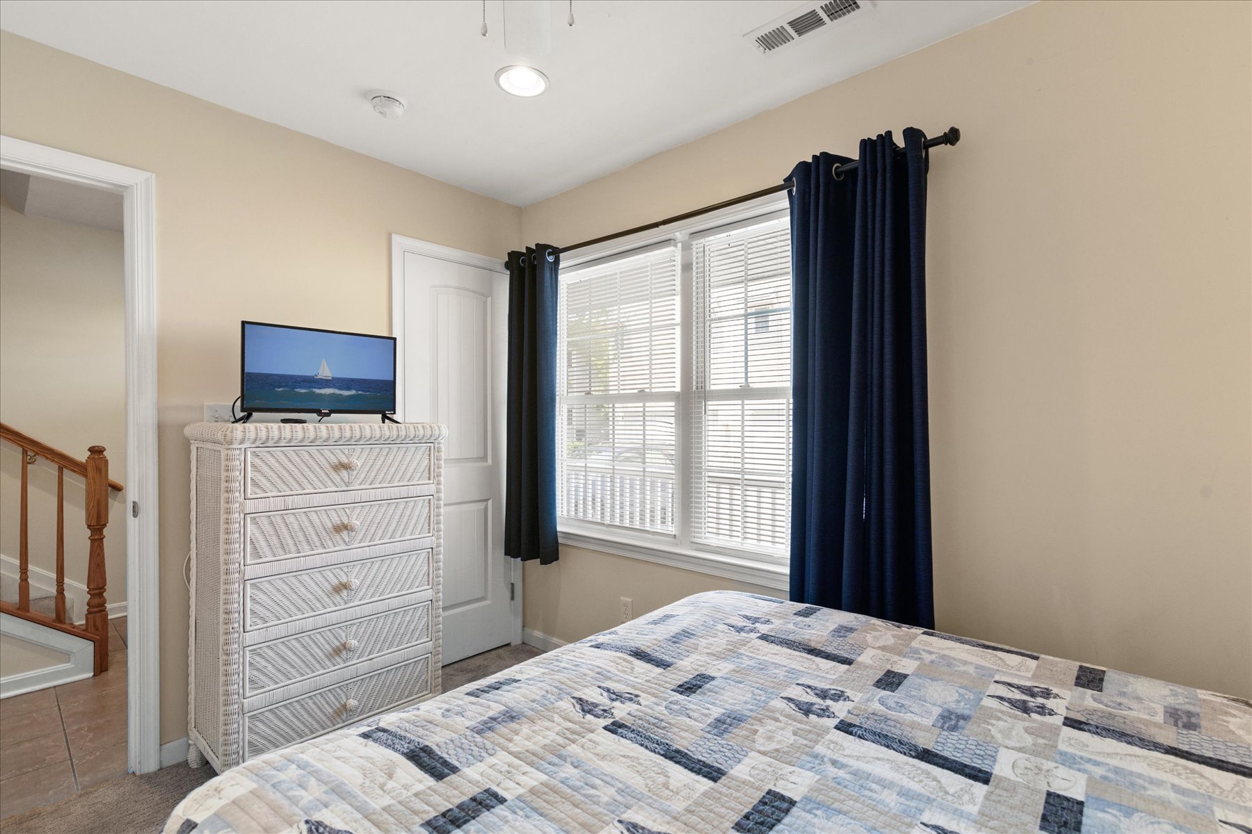 A Flat Screen TV to watch your favorite show at the end of the Day!