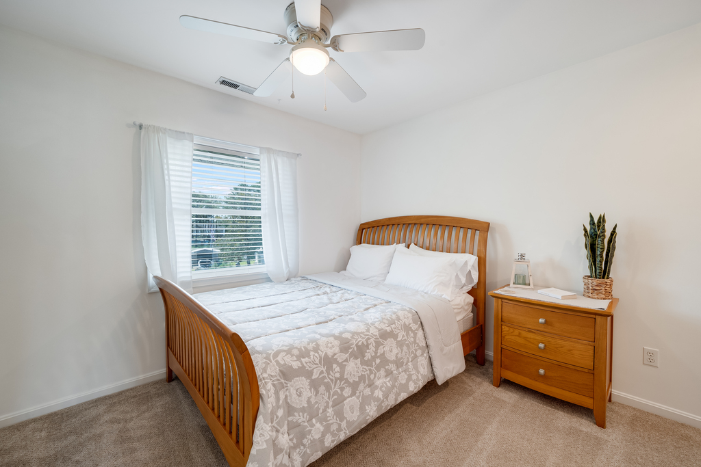 Bedroom 2 has a comfy Queen Bed.