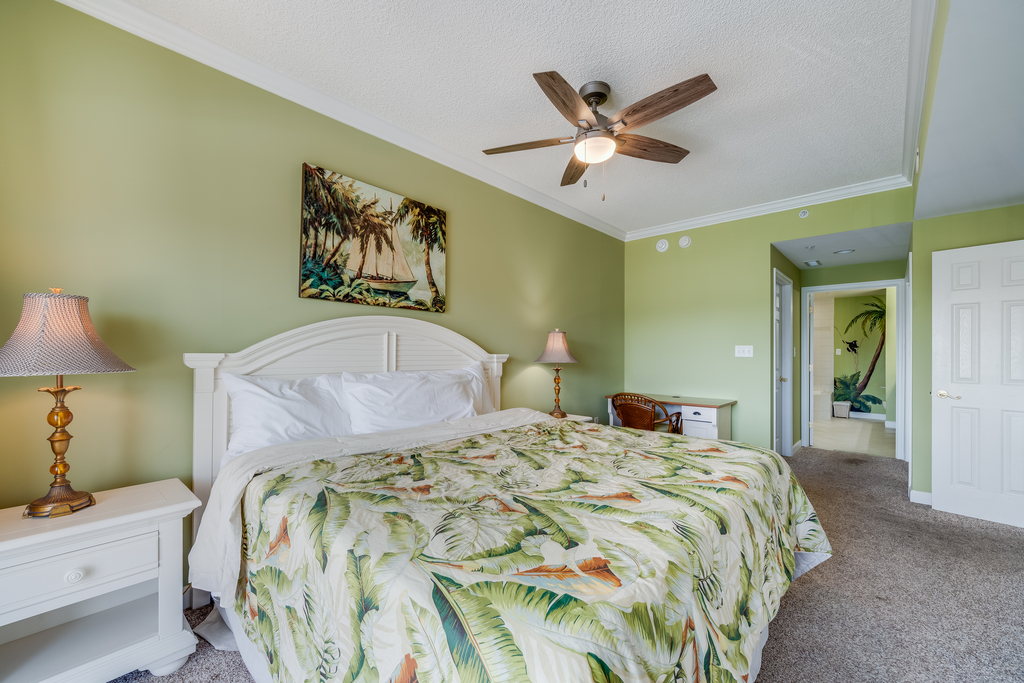 Comfy King Bed and ample space in this fabulous Primary Suite.