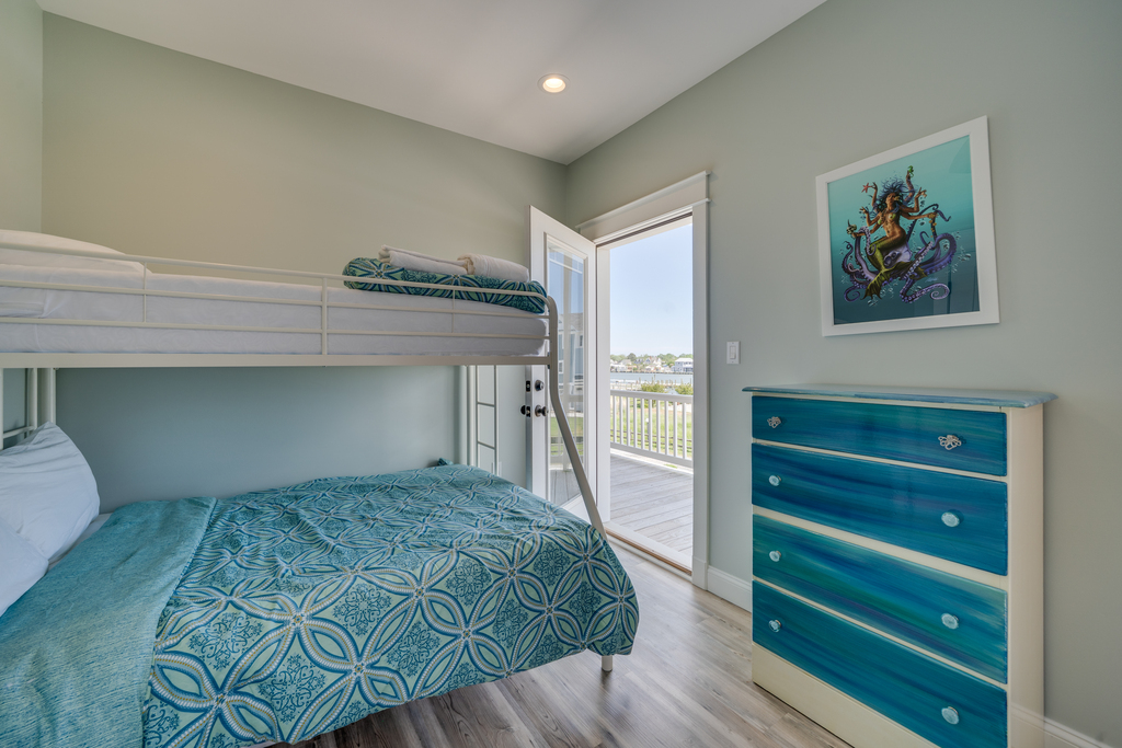 Also on the 2nd Floor is Bedroom 3 with a Pyramid Bunk Bed