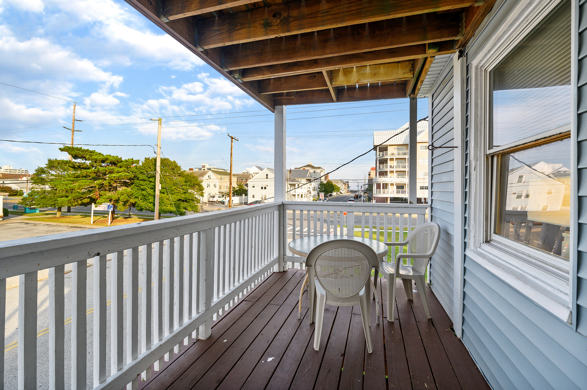 Enjoy the fresh Ocean City air from this second floor entry patio
