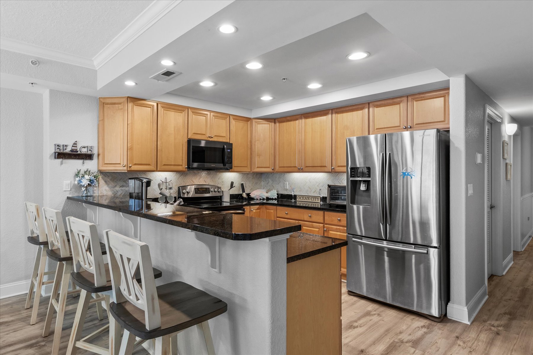 The Chef in your Family will enjoy the Well-Stocked Kitchen.