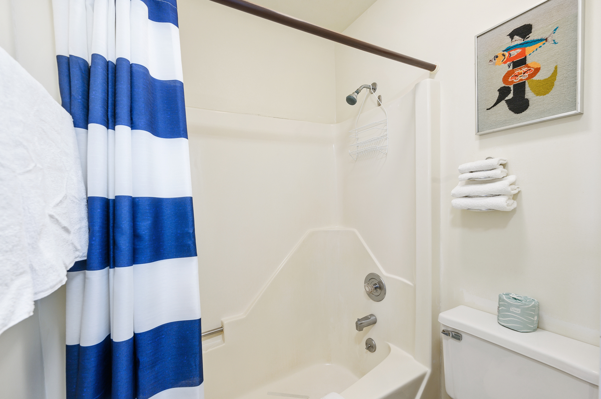 Each room has a Full Bath with Tub/Shower Combo.