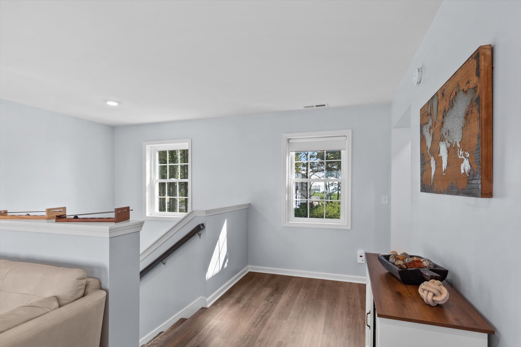 Let's wander downstairs to the lower level.