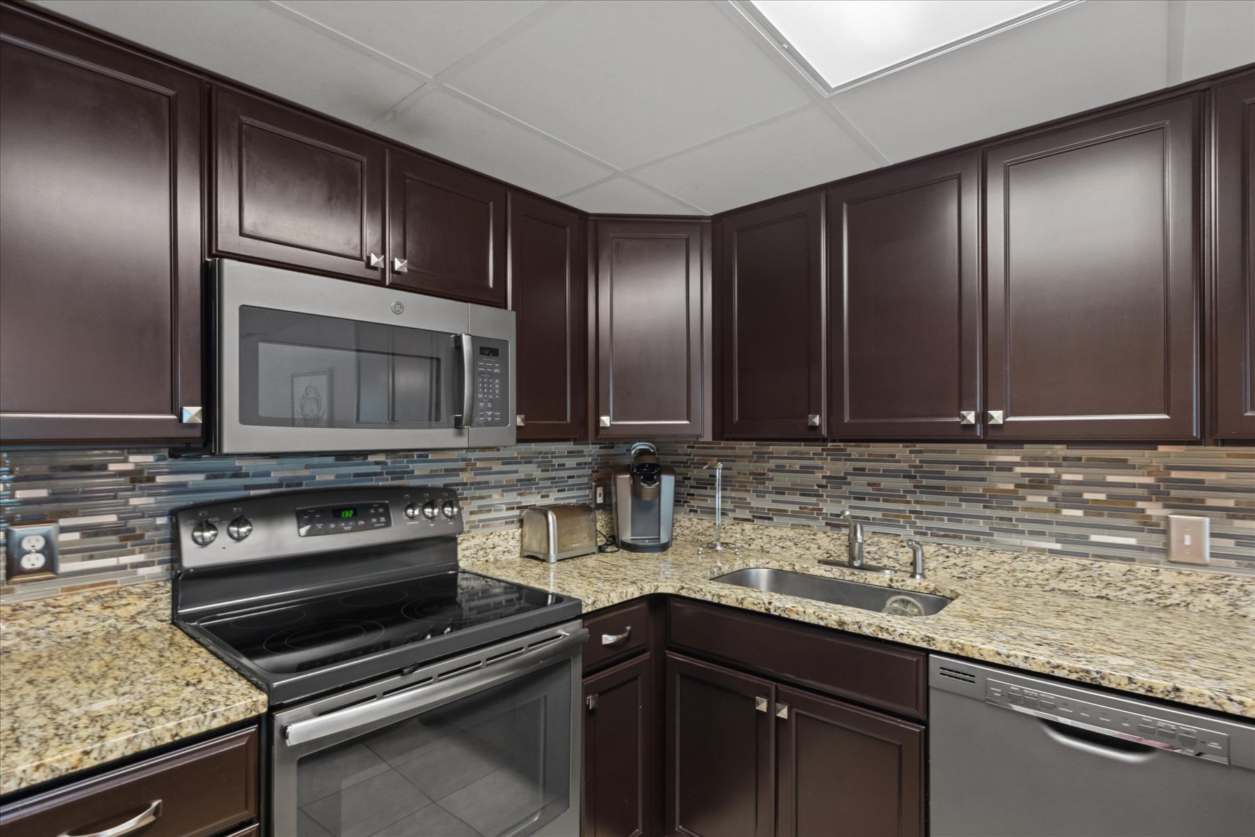 Brand new Stainless Steel Appliances.