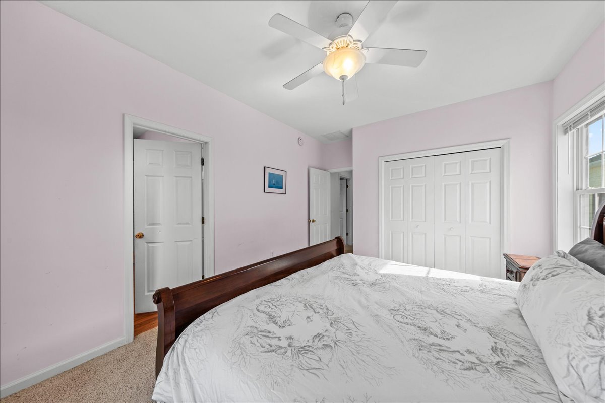 You'll love the convenience of the large closets.