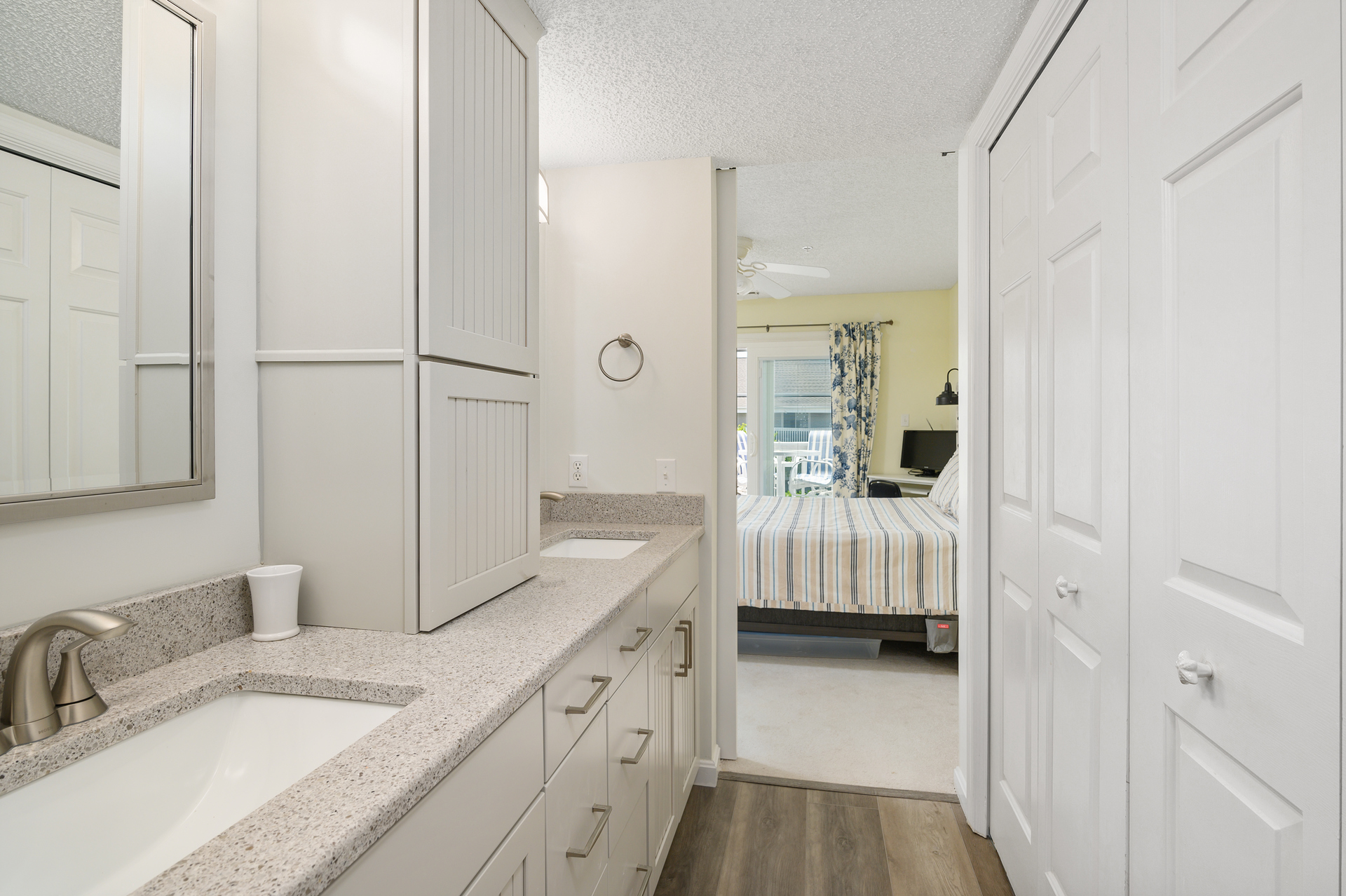 Gorgeous Primary Bath with Dual-Vanity!