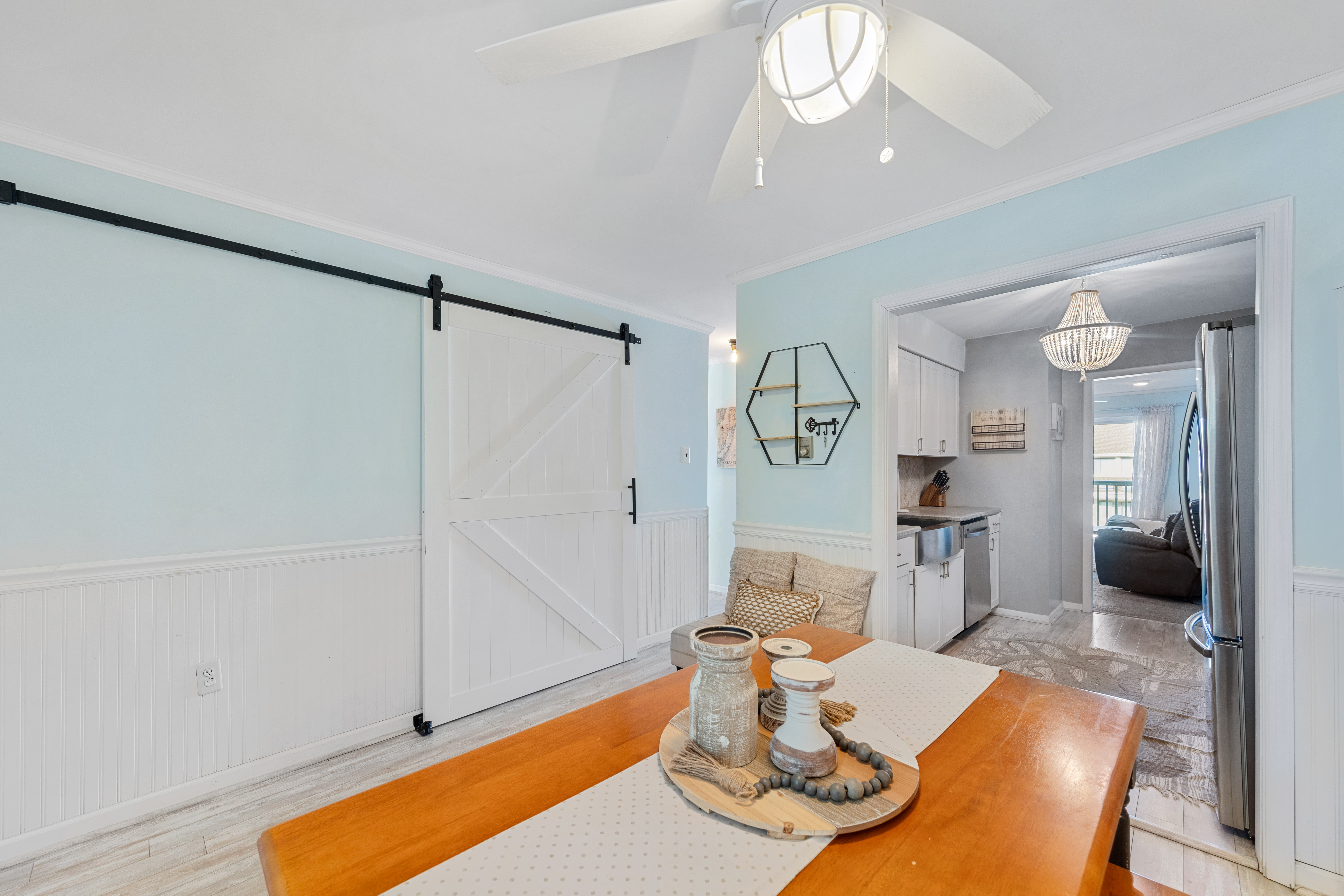 Gather for a family meal at the Dining Table.