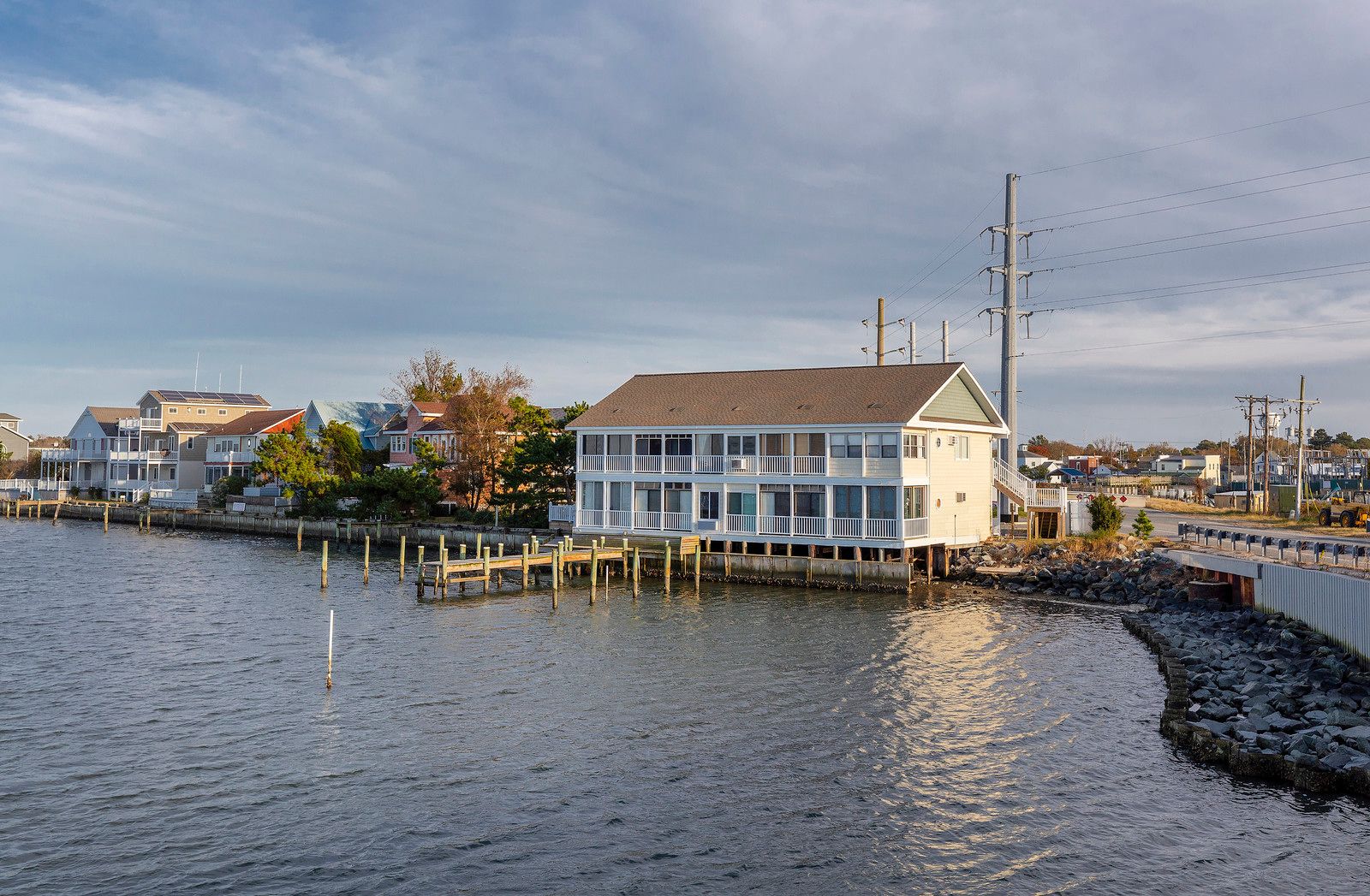 Relax and take in that salty, sweet bay breeze.