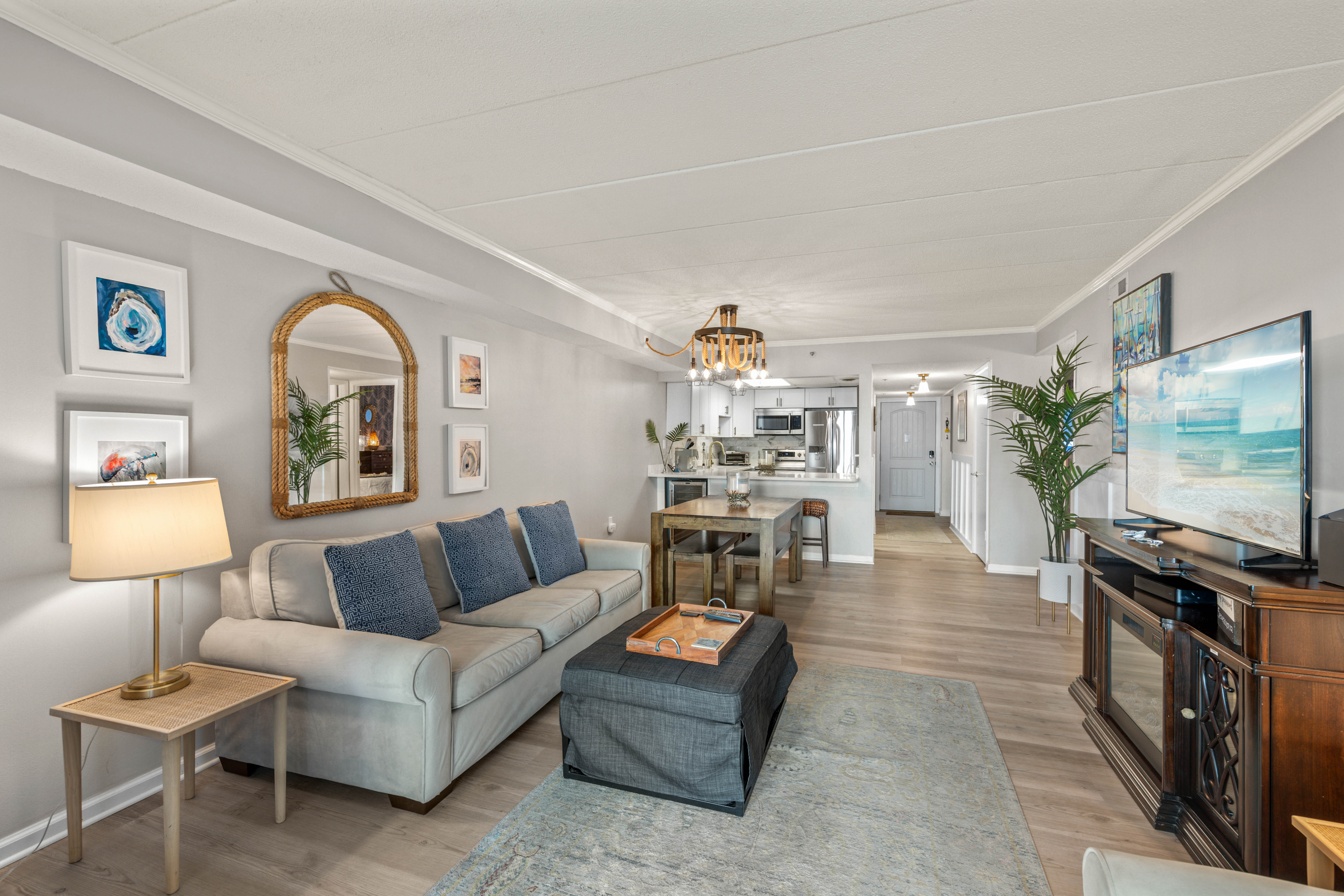 Newly renovated, your family is sure to love this open Living space!