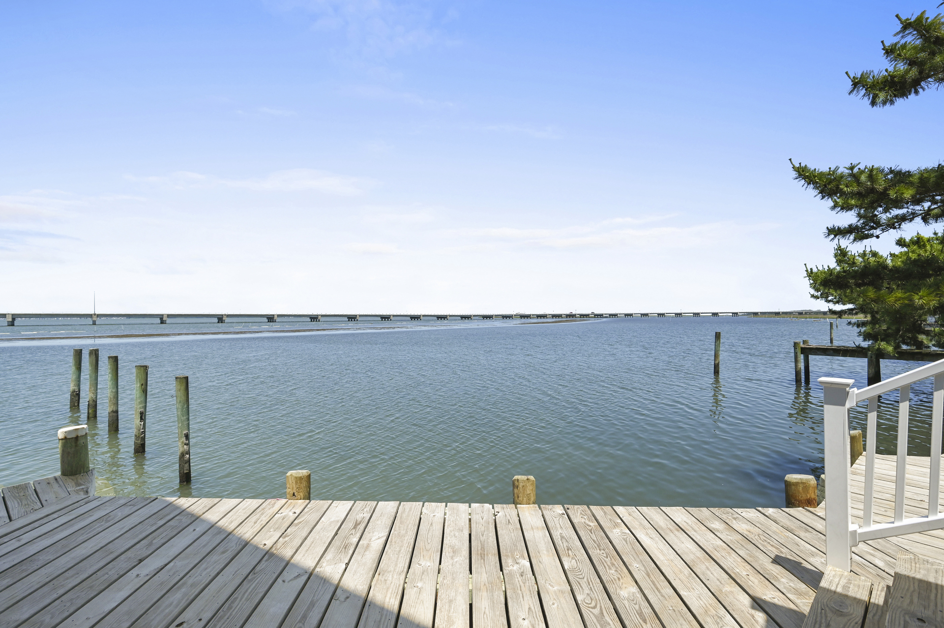 Bring your Beach Chair and just chillax on the Dock.