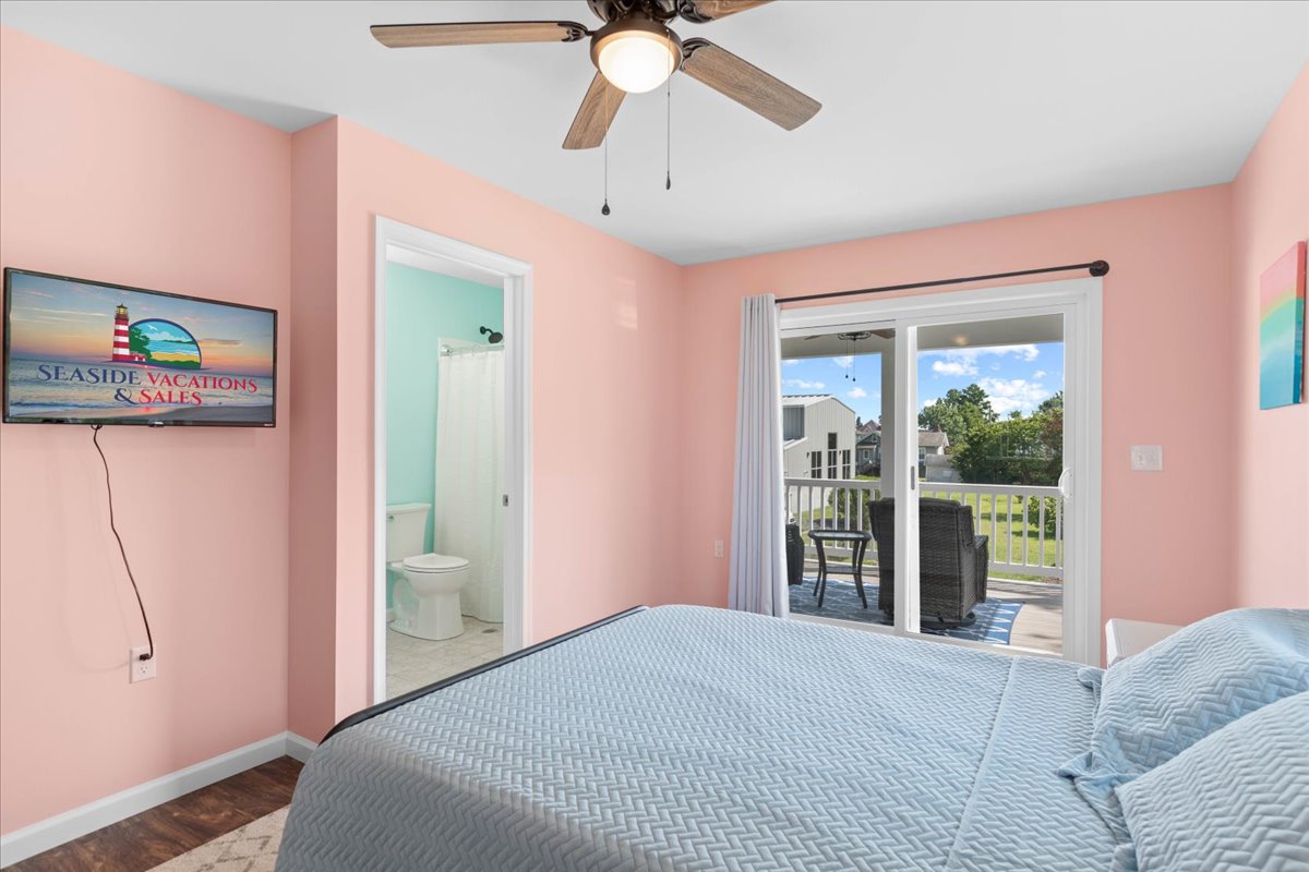 Master Bedroom has a Private Master Bath and Private Balcony.