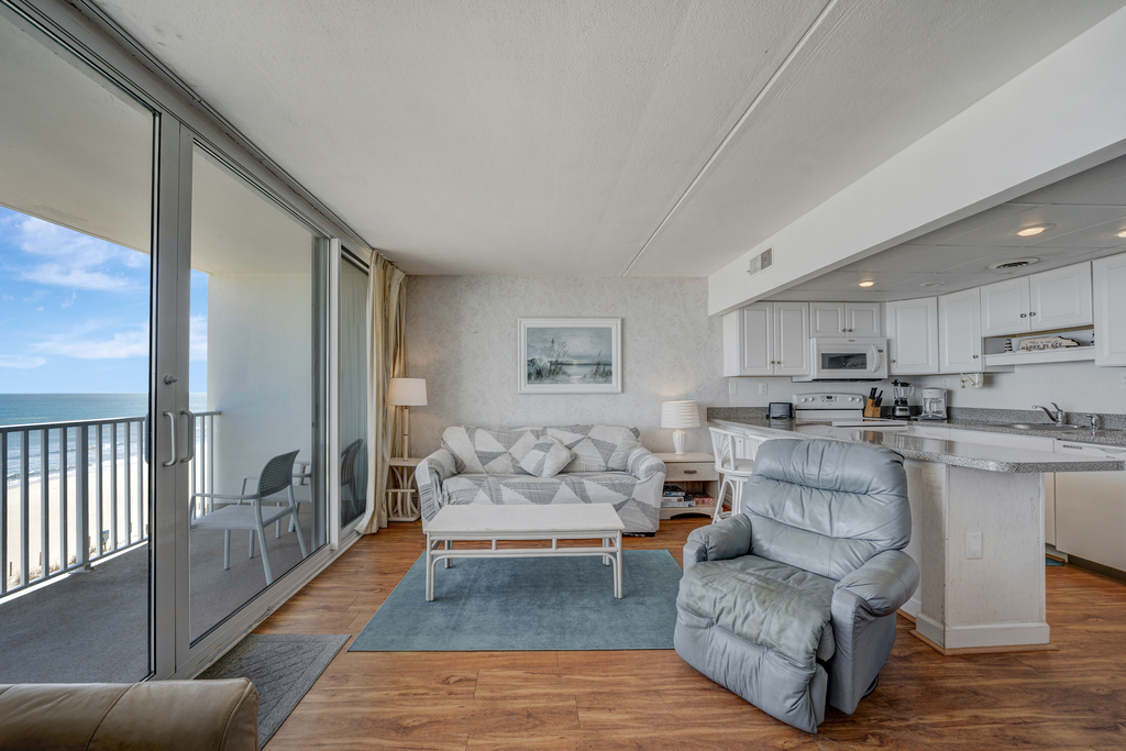 Enter into the warm open Living Space that provides plenty of comfy seating!