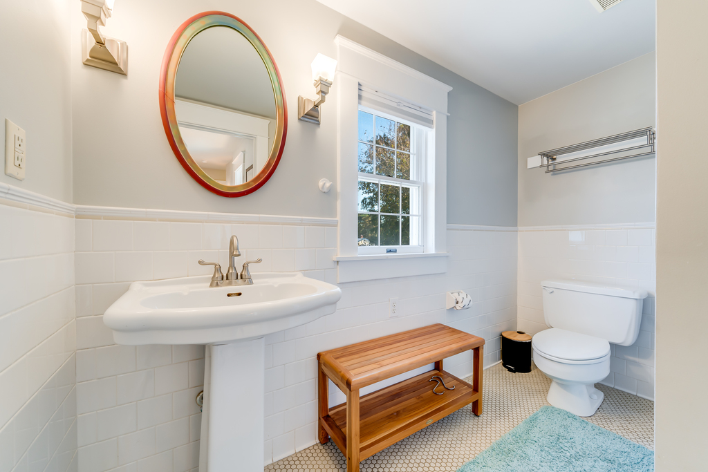 Full Bath upstairs has a Tub/Shower Combo.