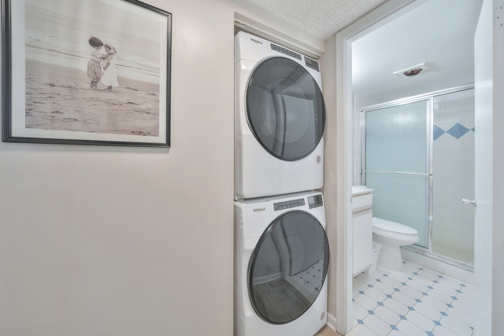 Full Size Washer and Dryer for your convenience!