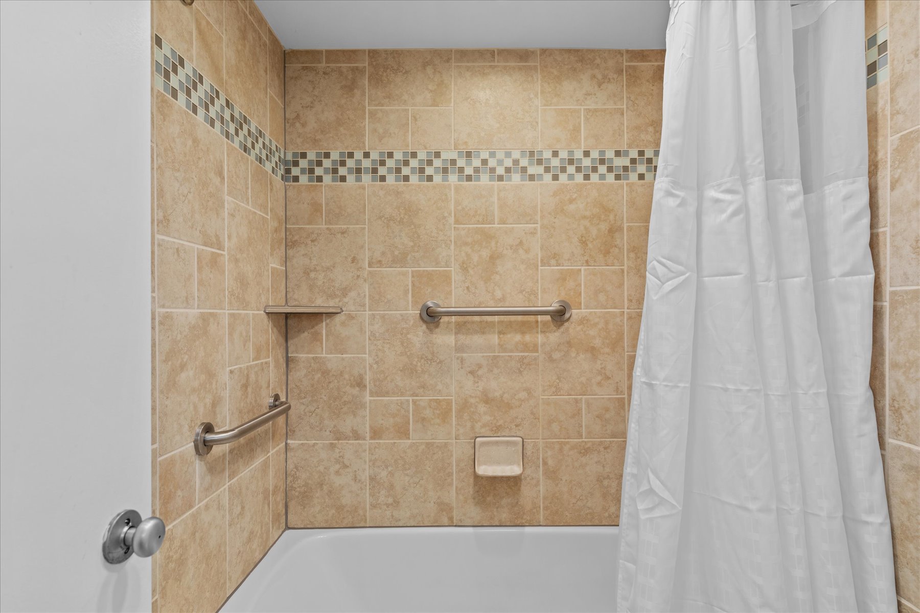 Complete with a Shower/Tub Combo!