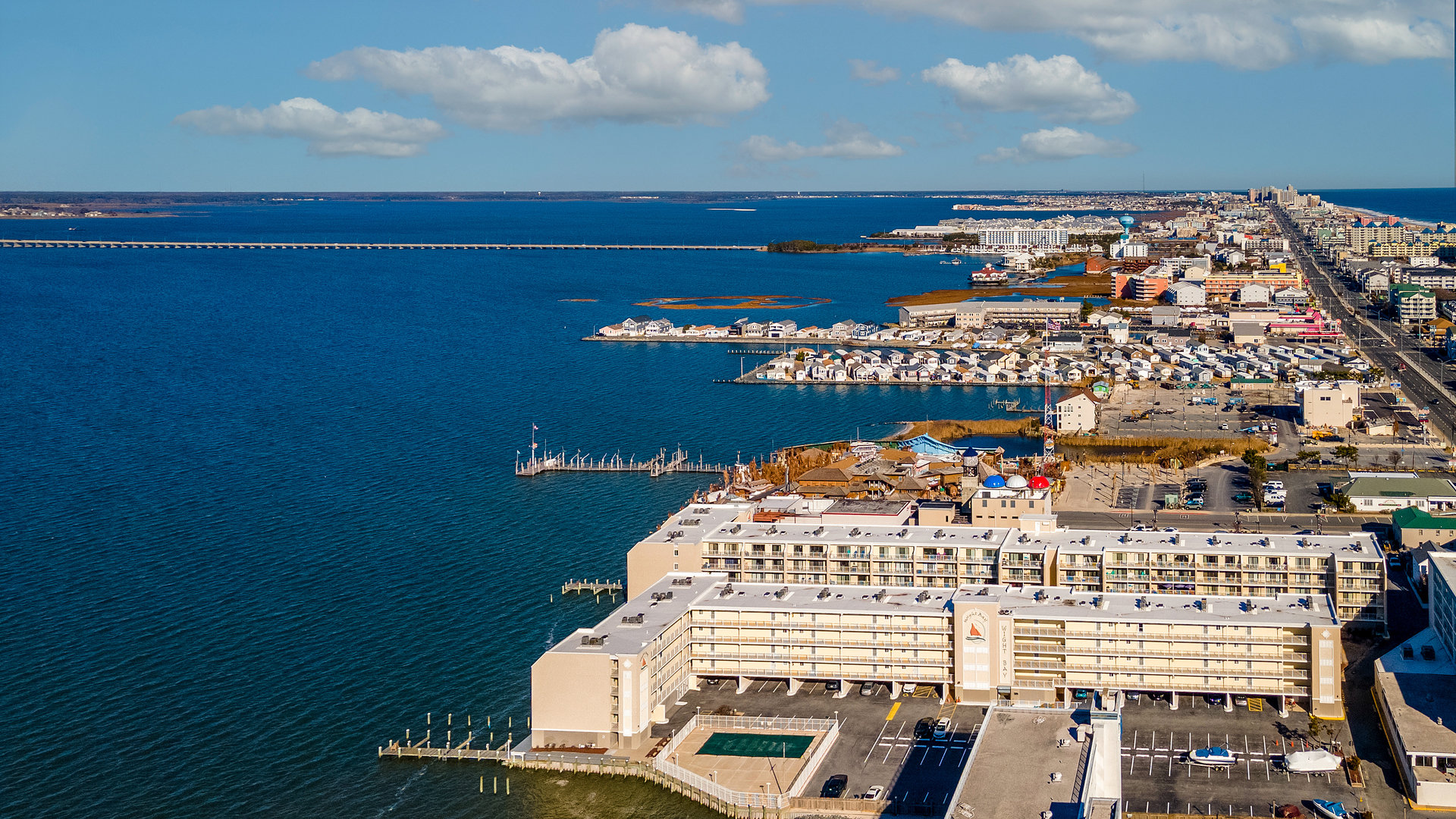 Take a dip in the Shared Bayfront Pool.