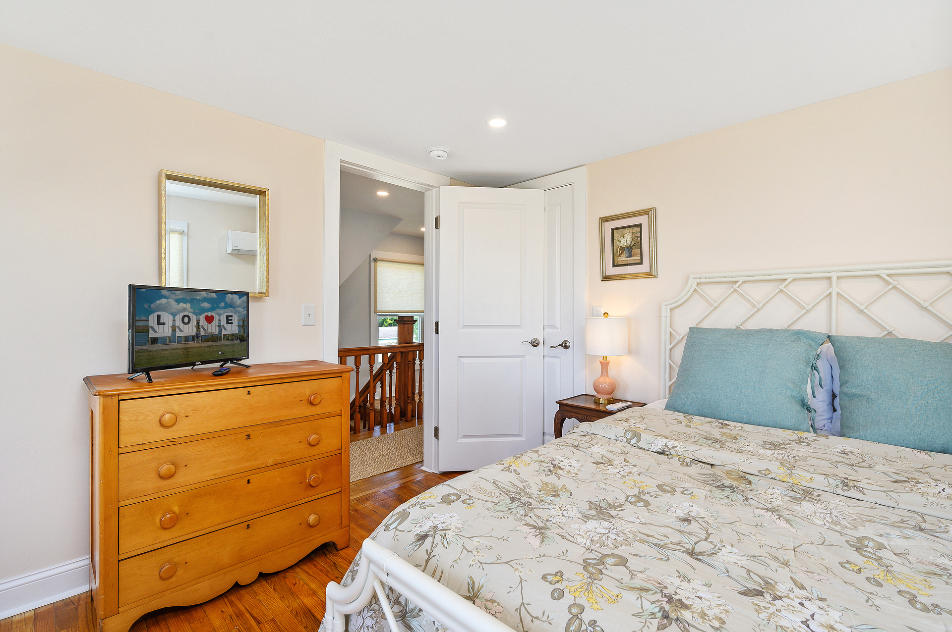 Bedroom 3 has a Flat Screen TV, as well.