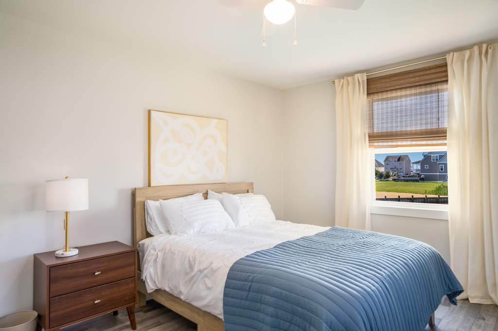 Bedroom 3 also has a Queen Bed and Water Views.