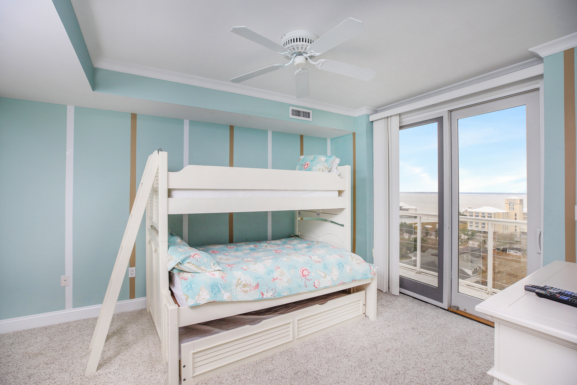 Bedroom 3 has a Pyramid Bunk, perfect for your extra guests!