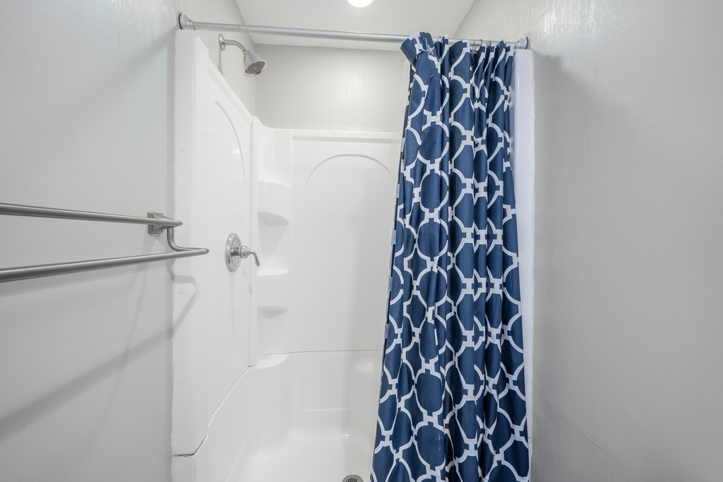 Spacious shower in this Full Bath.
