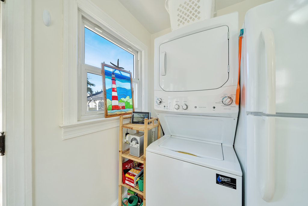 Washer and Dryer for your convenience.