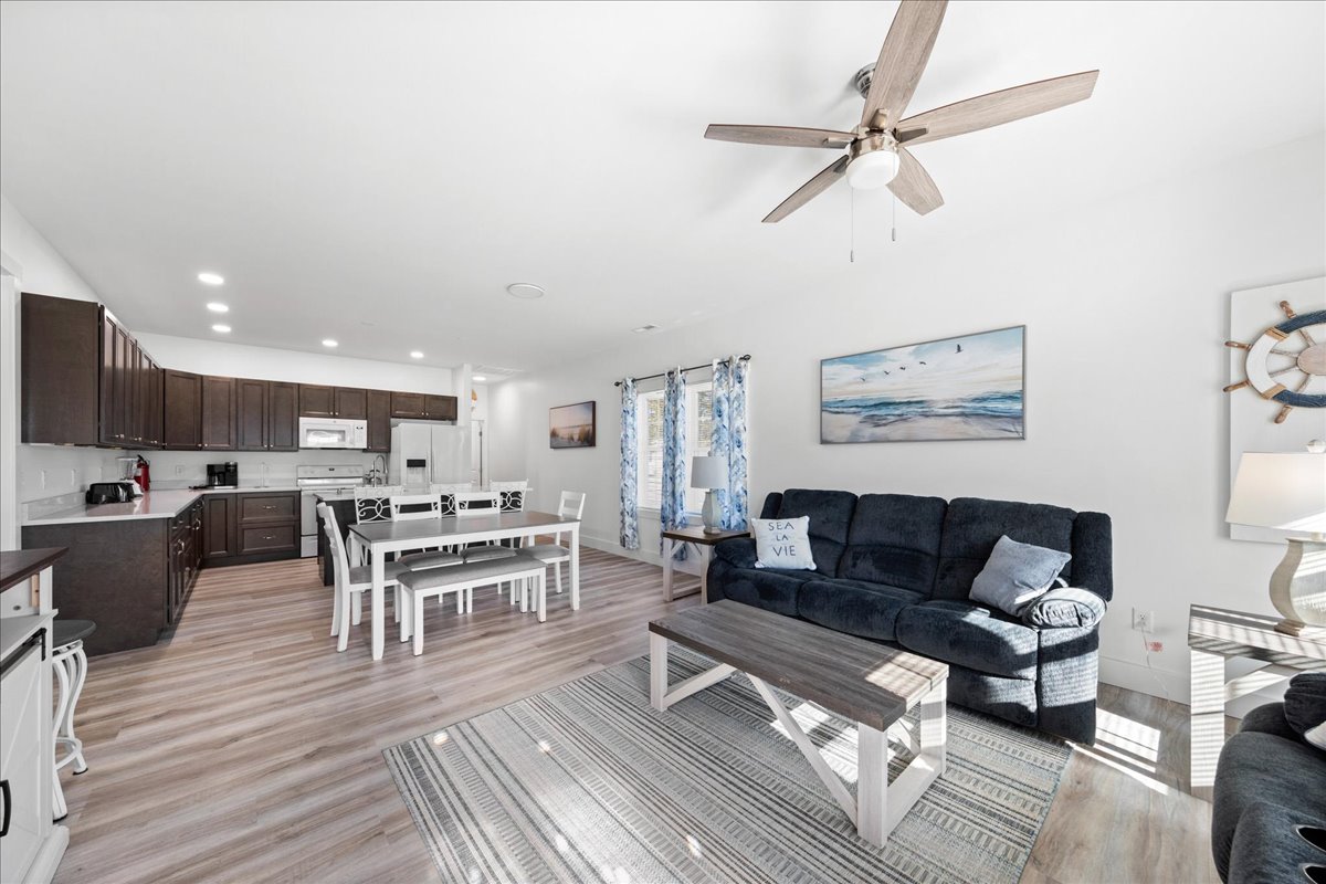 Wonderful Open Layout is perfect for spending time together without ever feeling crowded.