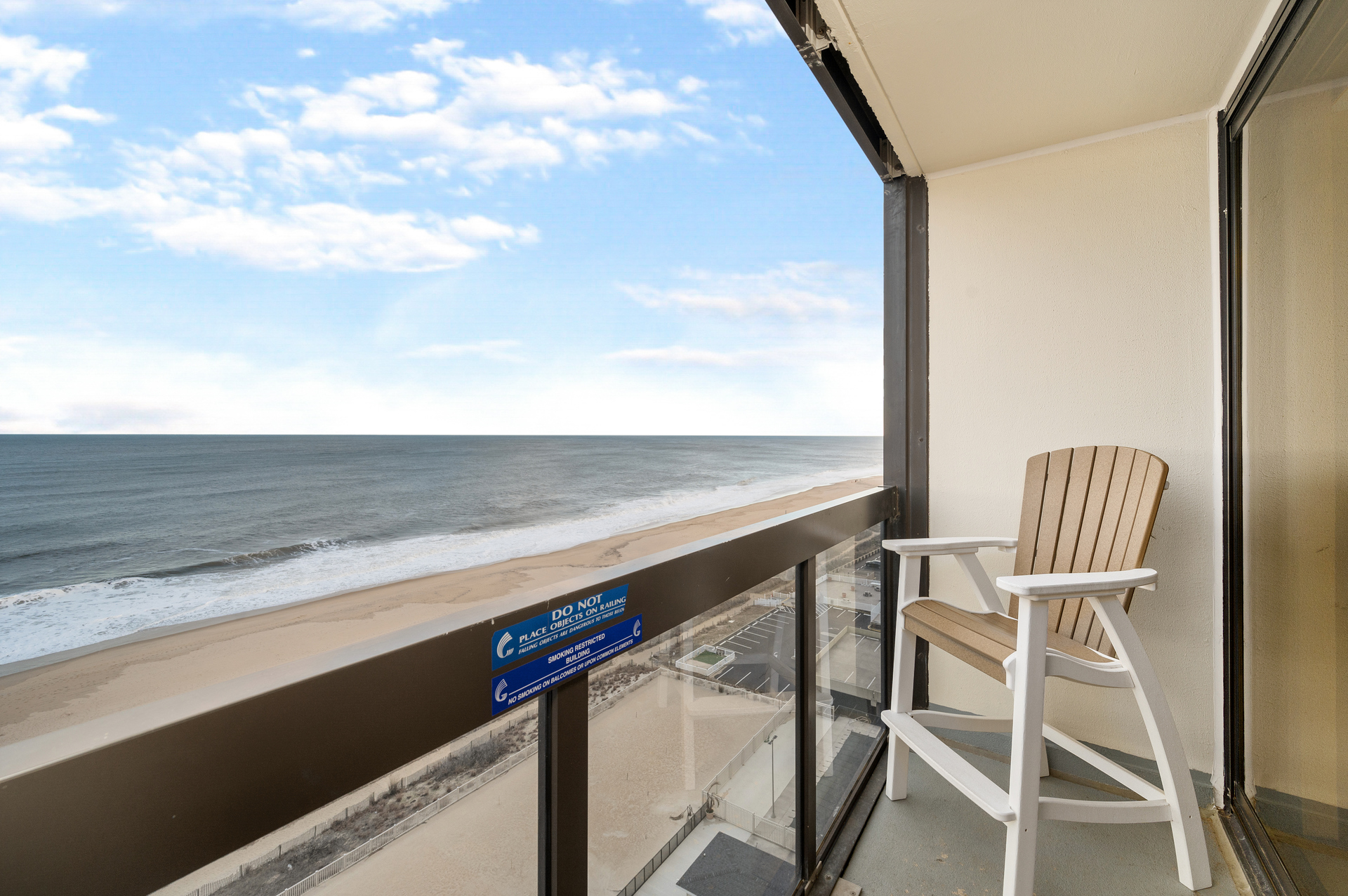 Imagine sipping your morning coffee while listening to the Waves crash the Shore!