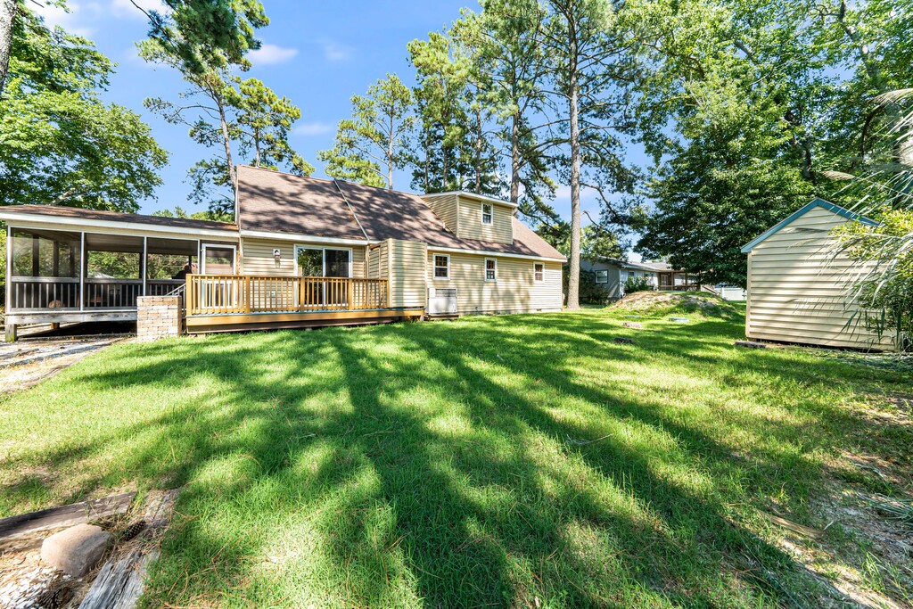 This backyard is nothing but glorious, and a great place to end every precious vacation day together.