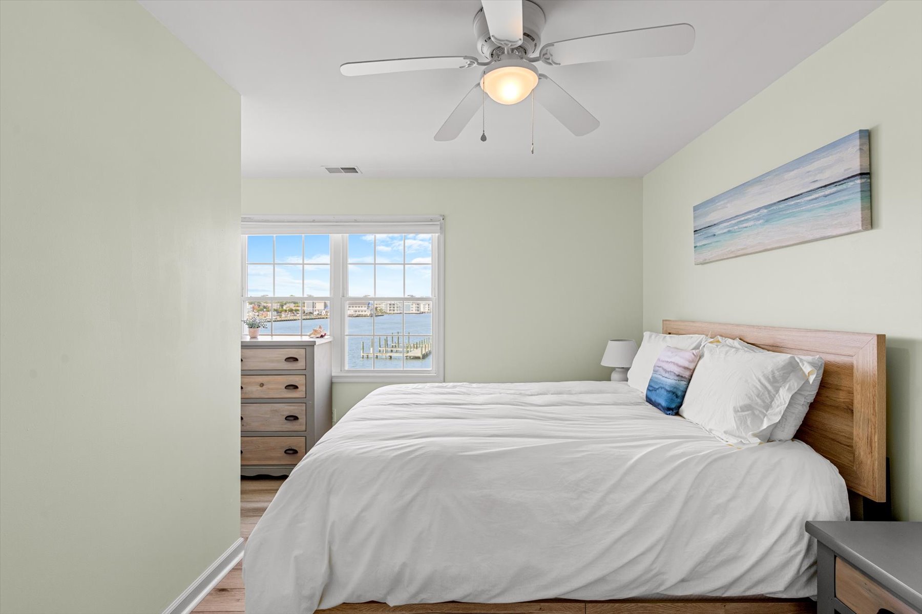 Bedroom 2 also has amazing Views and another Queen Bed.