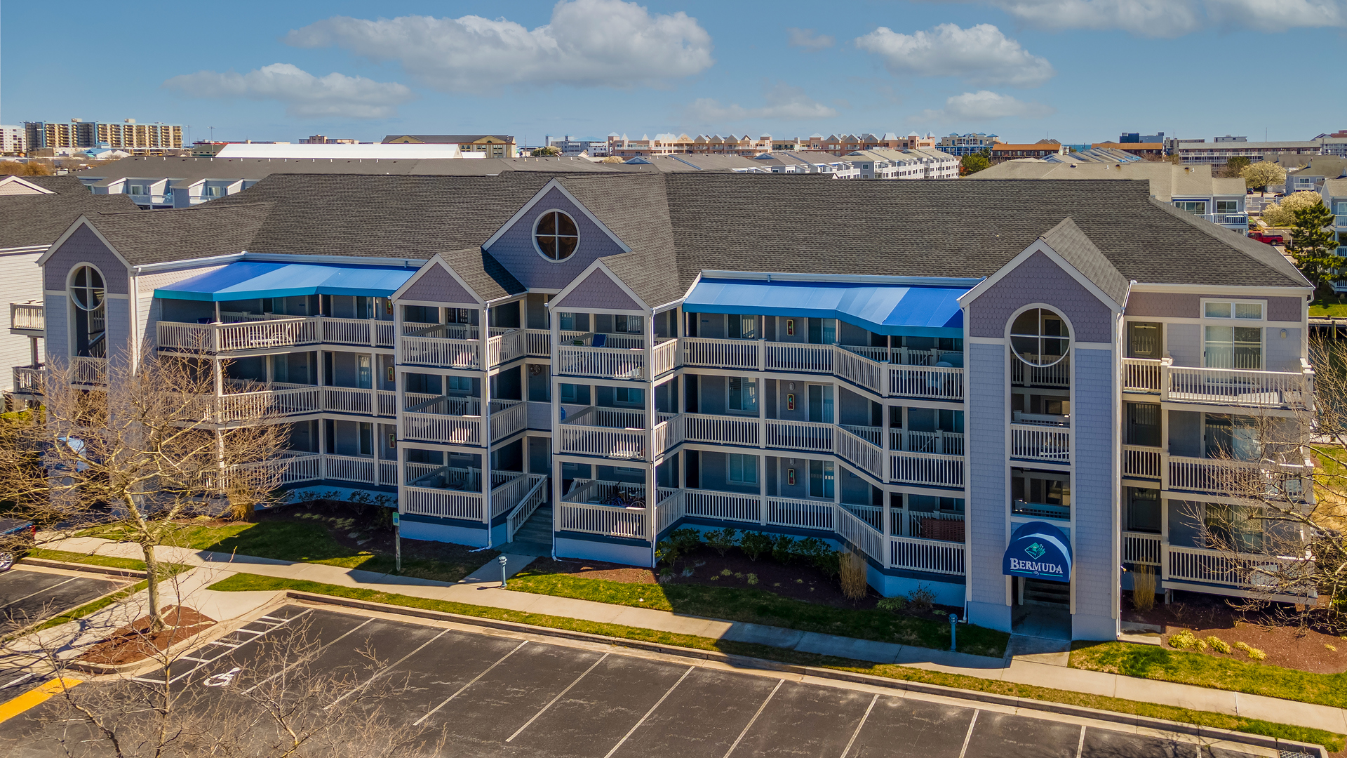 The Bermuda Building in the Island at Hidden Harbor