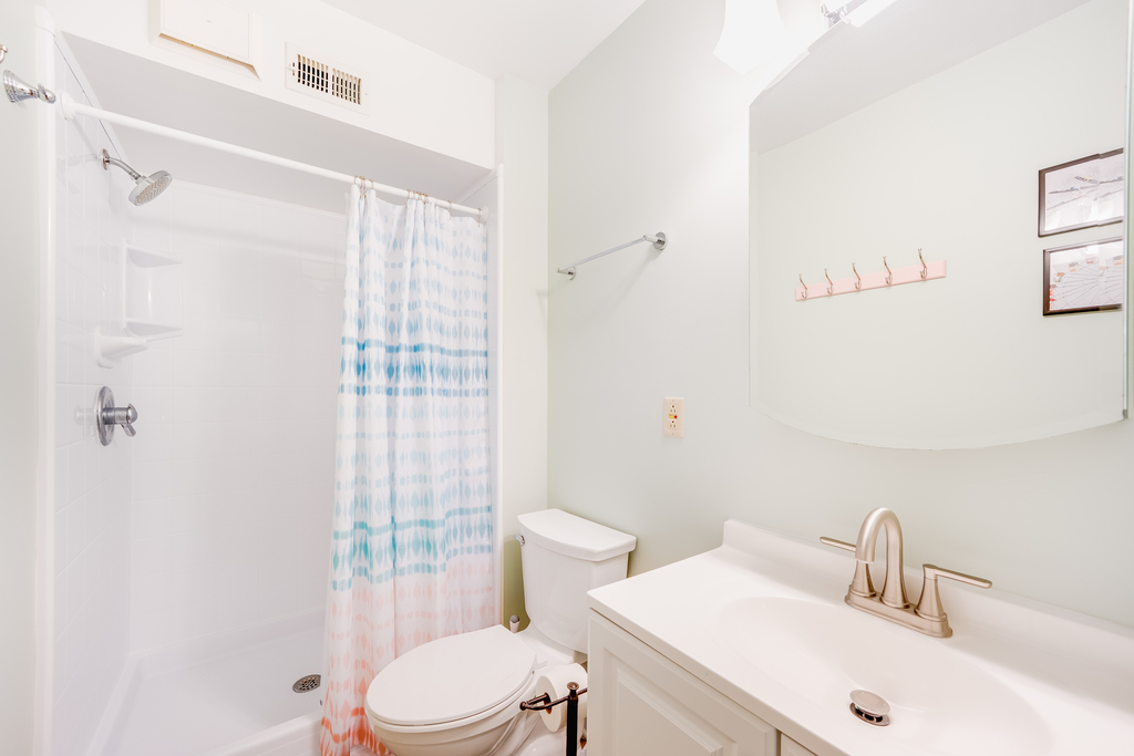Shared Full Bath offers a Walk-In Shower.