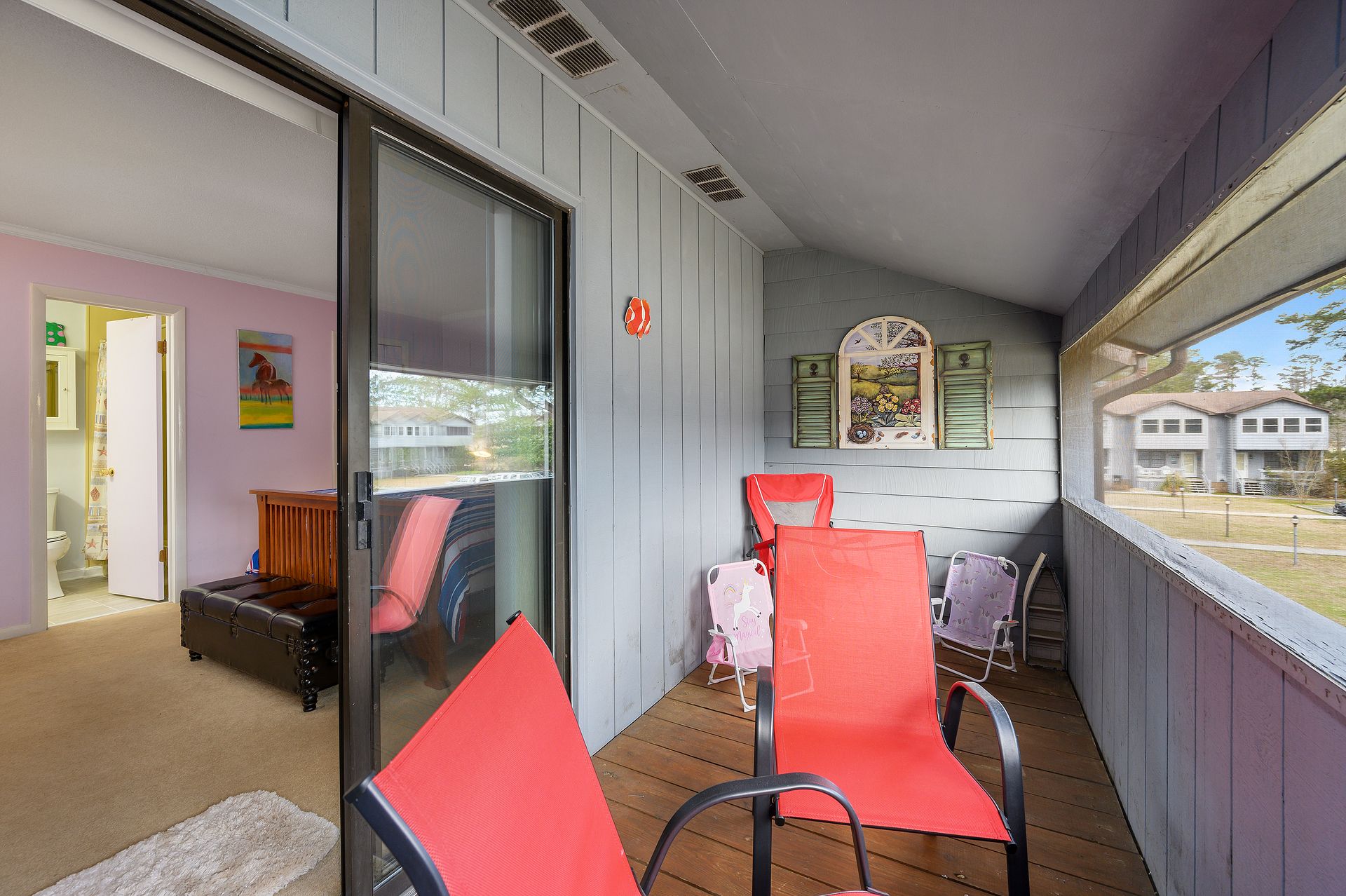 Slip out to the Master's Private Balcony.