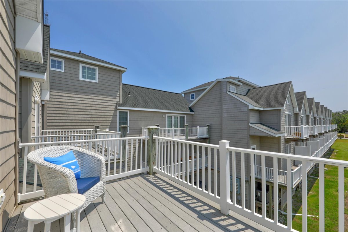Sunny Deck off of Bedroom.