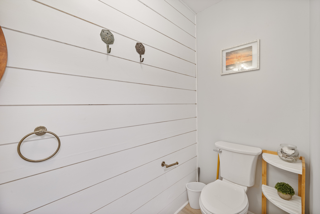 Half Bath on 1st Floor.