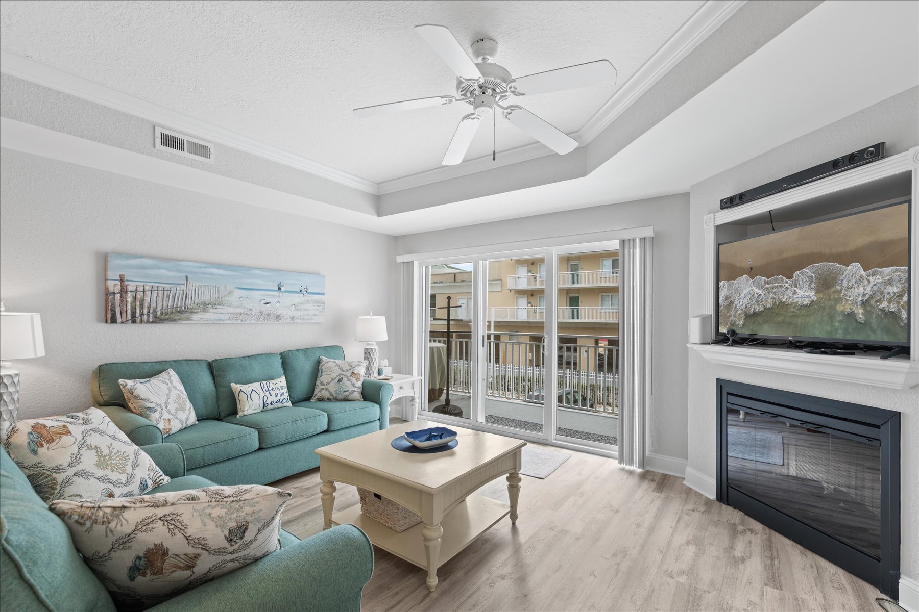 The Warm Coastal Decor will Welcome you into this Bayside Home!