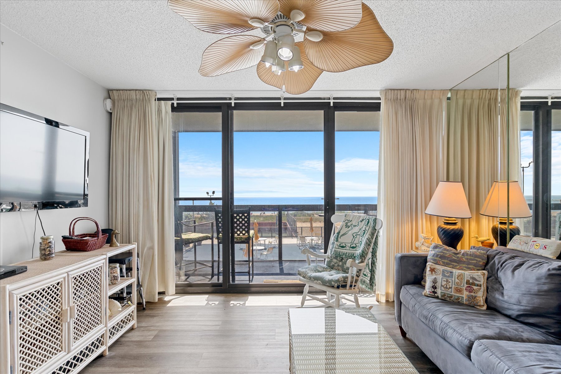 Feel right at home in the Cozy Living Room.