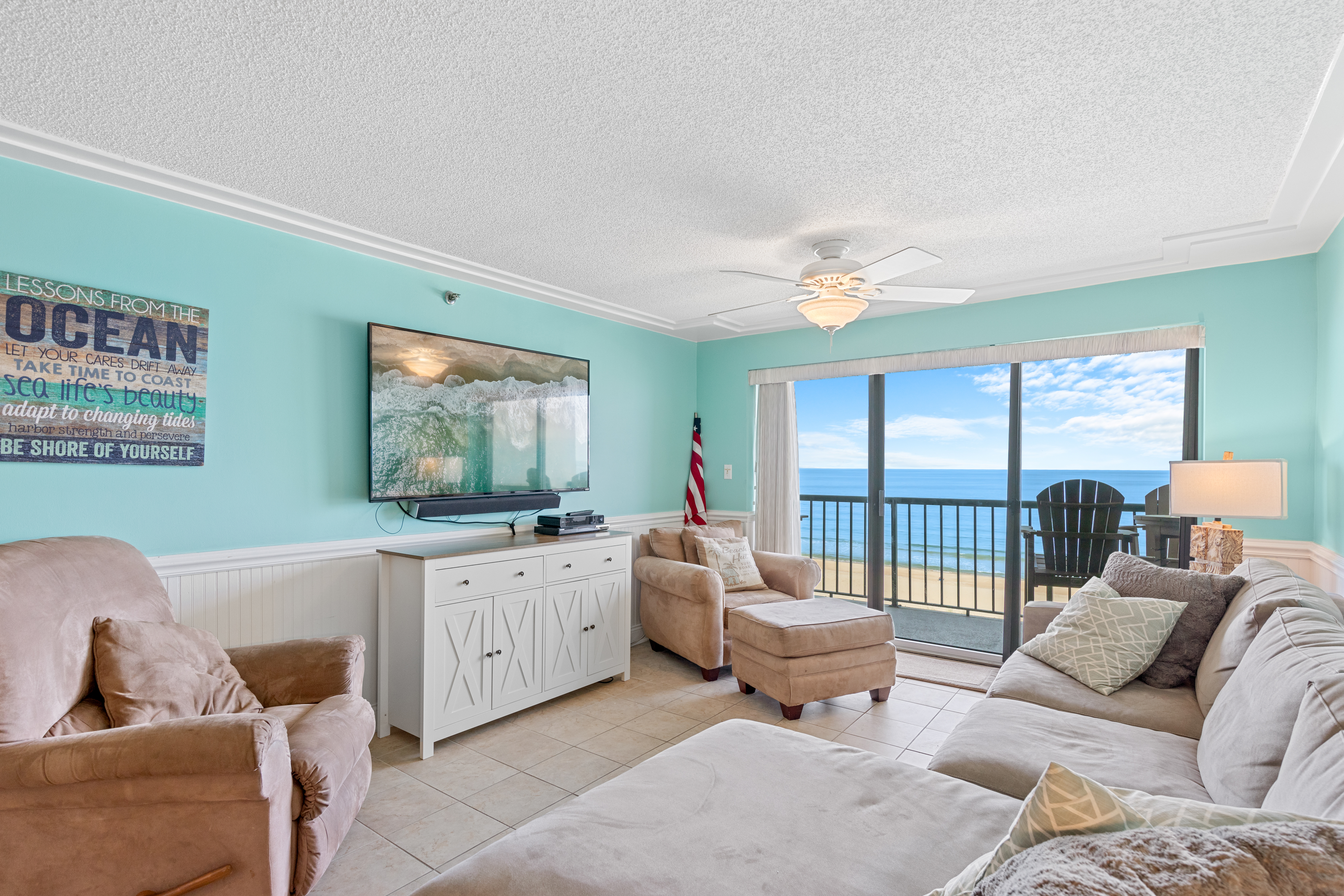 After a long Beach Day settle in For Family movie night!