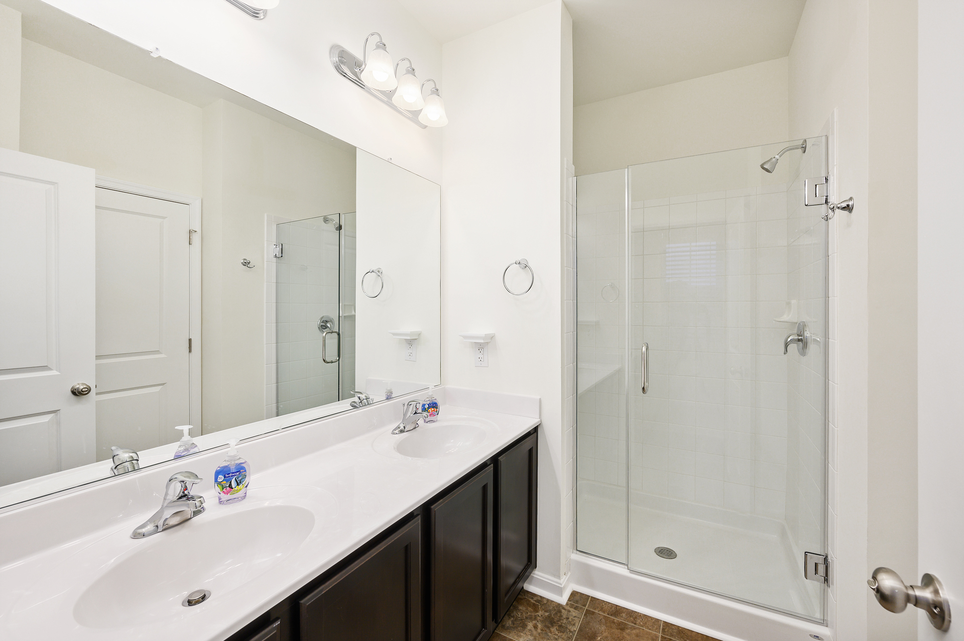 Walk-in Shower in Master Bath 2.
